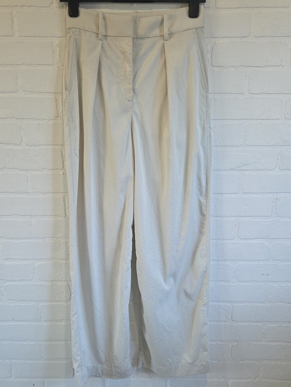 lululemon athletica Cream Wide-Leg Trousers